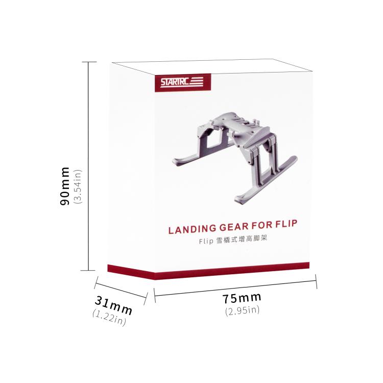 For DJI Flip STARTRC Folding Anti-fall Anti-dirt Heightened Landing Gear Training Rack, For DJI Flip For DJI Flip STARTRC Folding Anti-fall Anti-dirt Heightened Landing Gear Training Rack, For DJI Flip
